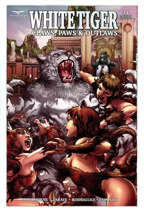 White Tiger Claws Paws Outlaws Oneshot 1 Tolibao Variant (2025)