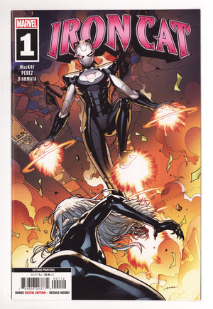 Iron Cat   1  High Grade   (2022)     2nd Print