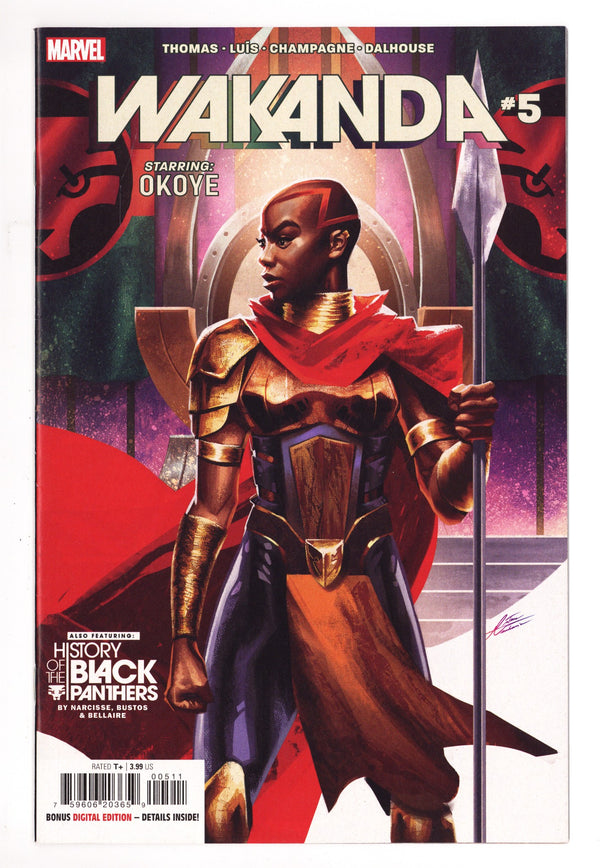 Wakanda Vol 1 5 High Grade (2023)
