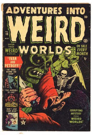 Adventures into Weird Worlds 18 VG (4.0) (1953) 
