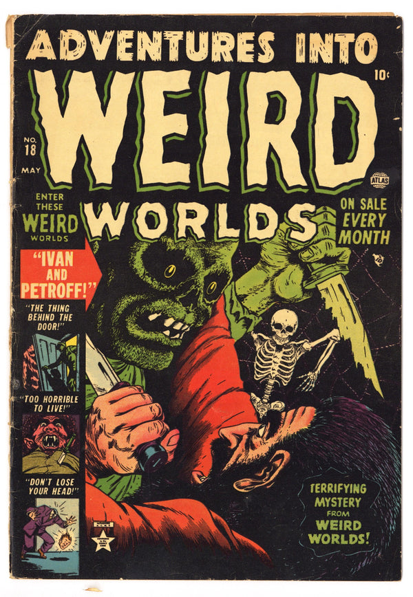 Adventures into Weird Worlds 18 VG (4.0) (1953)