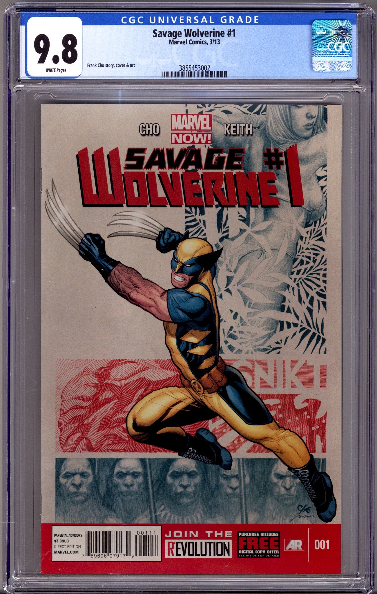 Savage Wolverine Vol 1 1 CGC 9.8 (NM/M) (2013) 