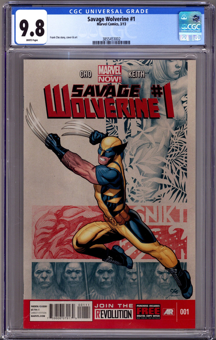 Savage Wolverine Vol 1 1 CGC 9.8 (NM/M) (2013) 