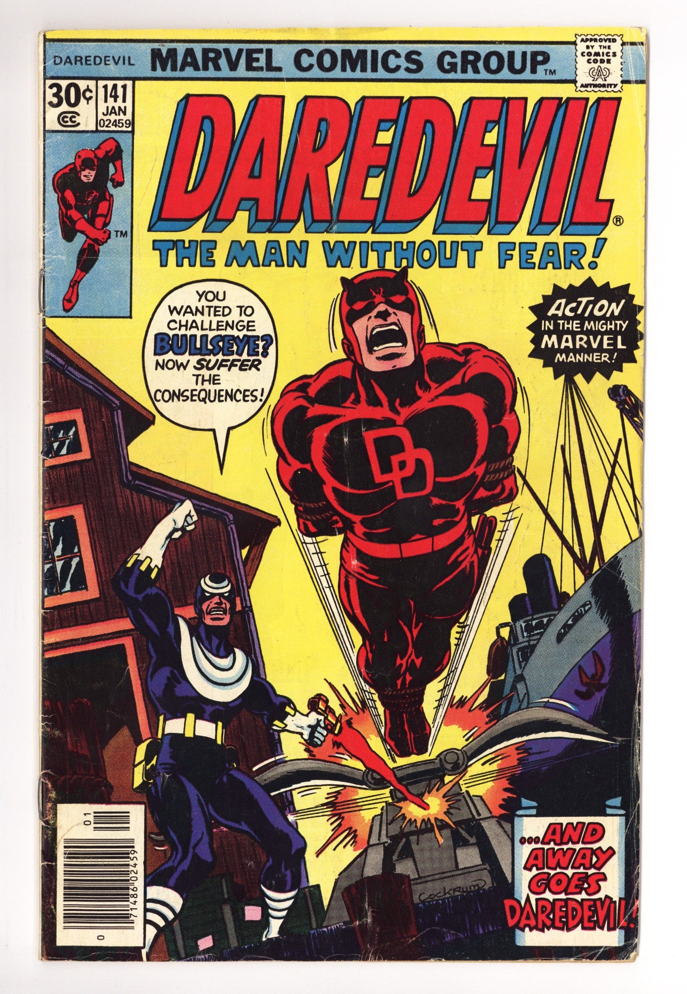 Daredevil Vol 1 141 VG- (3.5) (1977) 