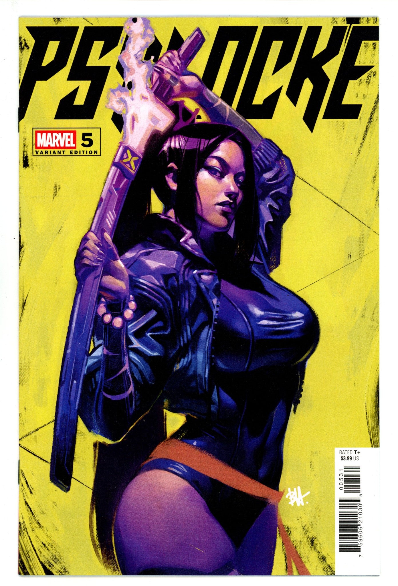 Psylocke Vol 2 5 Harvey Variant (2025)