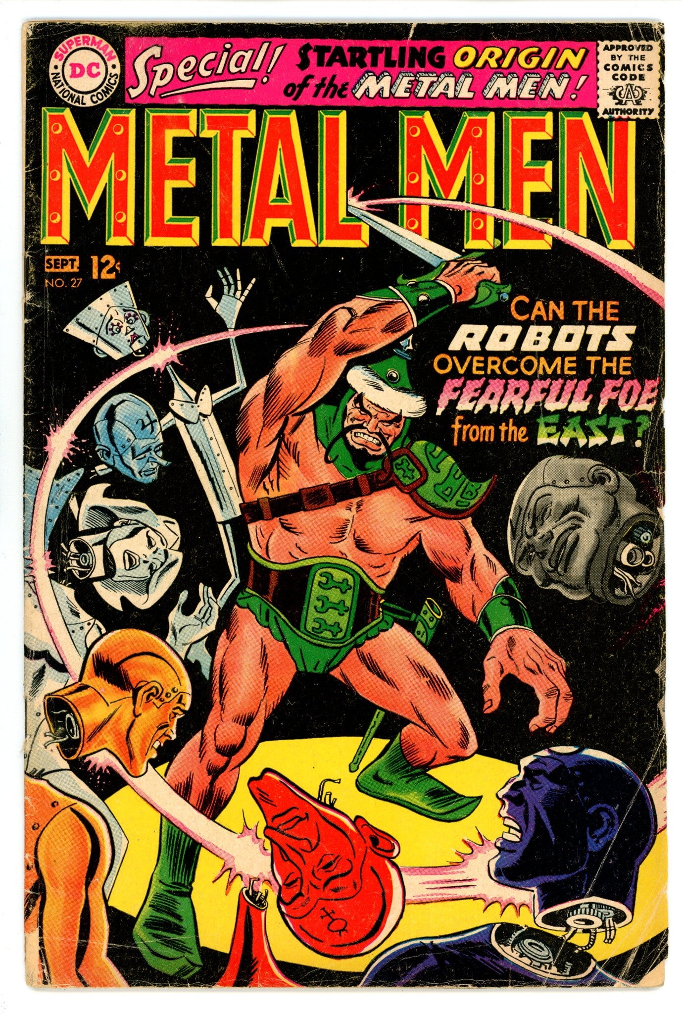 Metal Men Vol 1 27 VG- (3.5) (1967) 