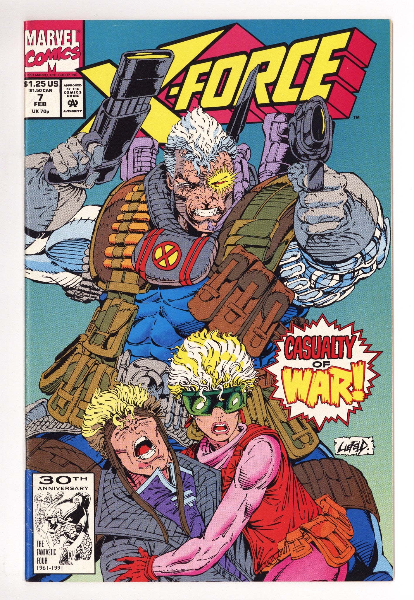 X-Force Vol 1 7 High Grade (1992) 