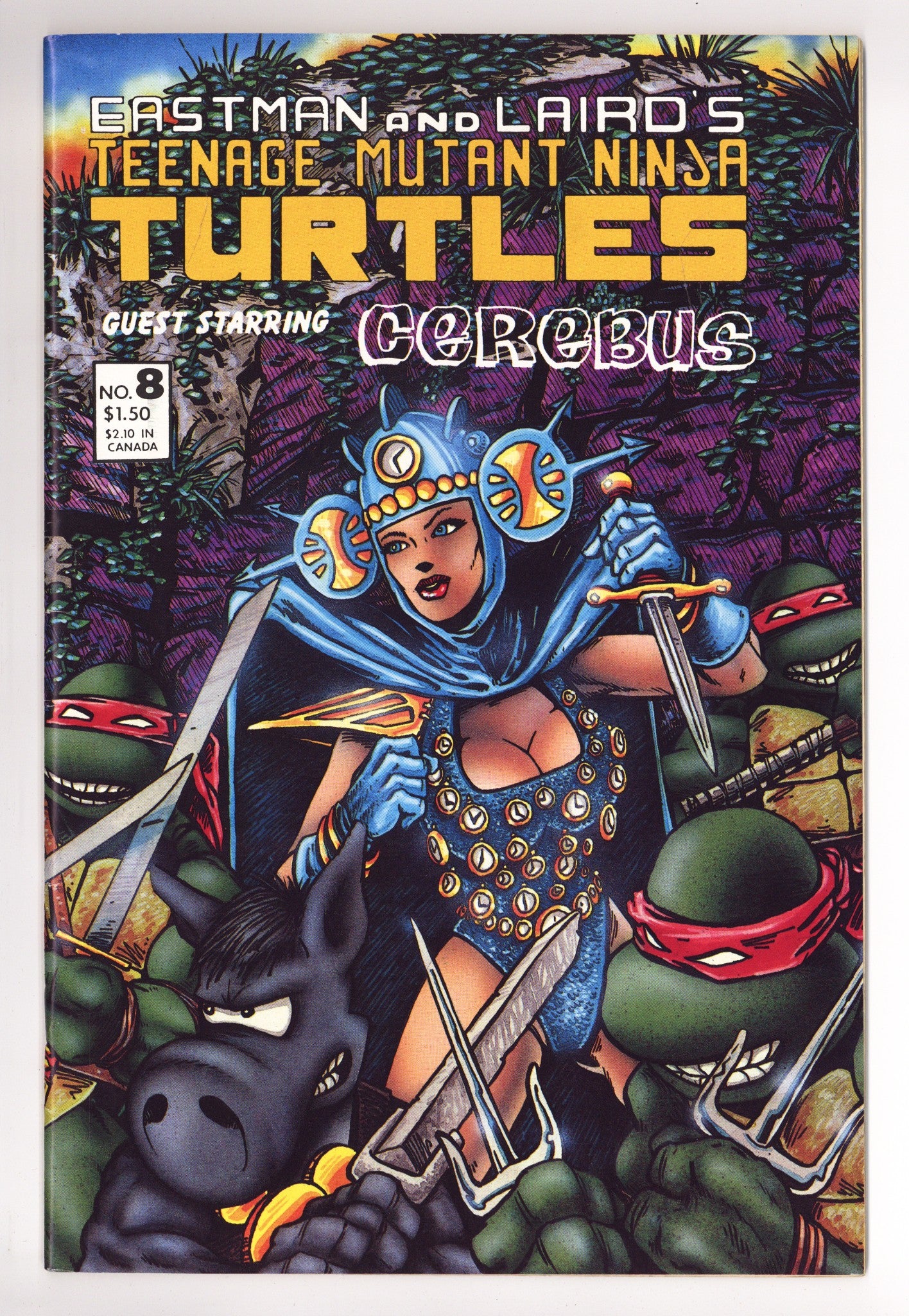 Teenage Mutant Ninja Turtles Vol 1 8 FN/VF (7.0) (1986) 