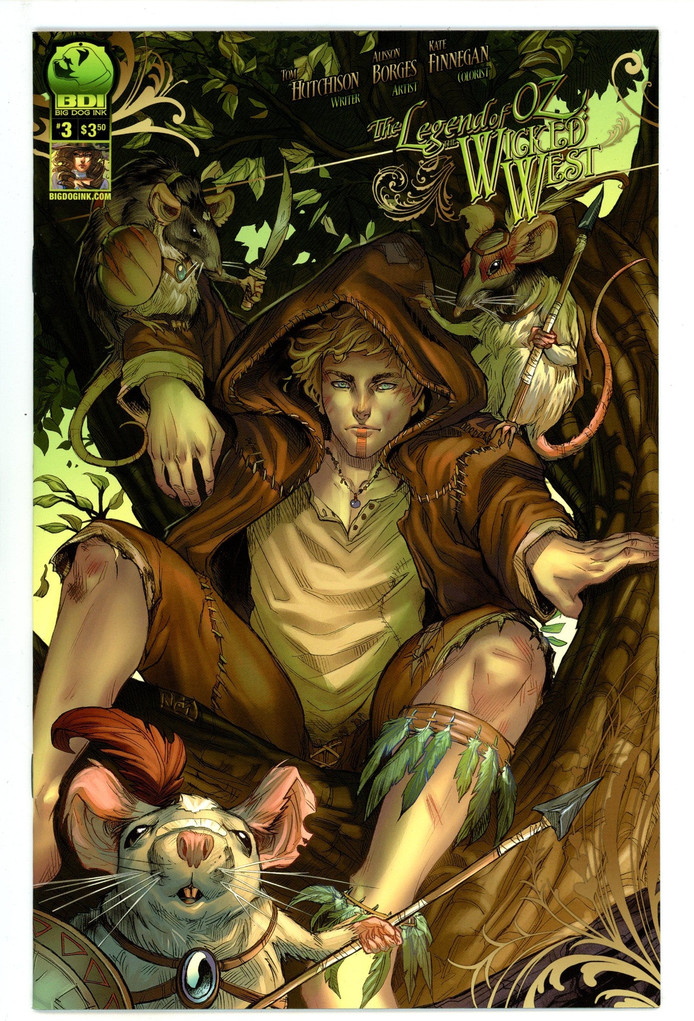 Legend of Oz: The Wicked West Vol 2 3 High Grade (2012) Ruffino Variant 