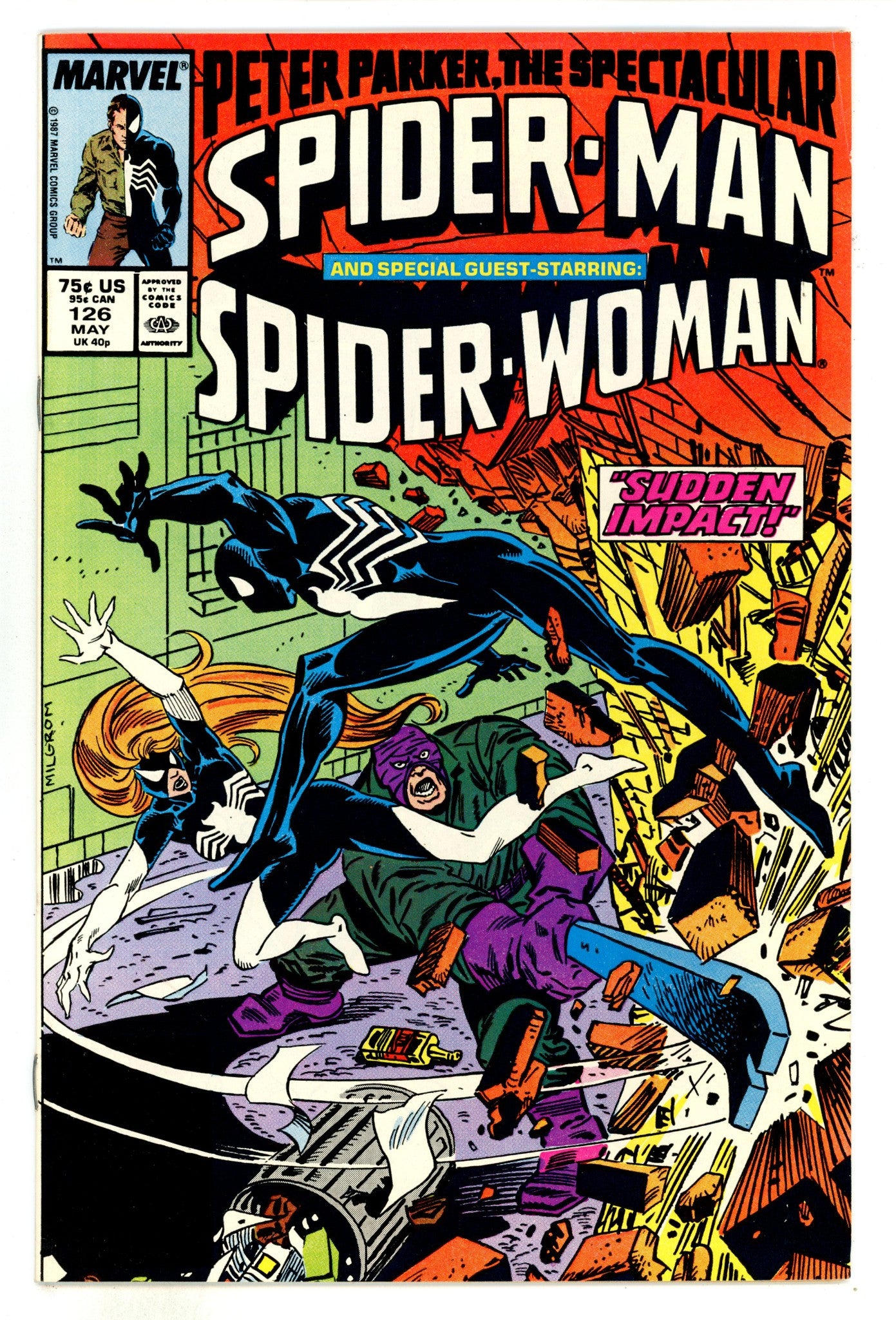 The Spectacular Spider-Man Vol 1 126 Low Grade (1987) 