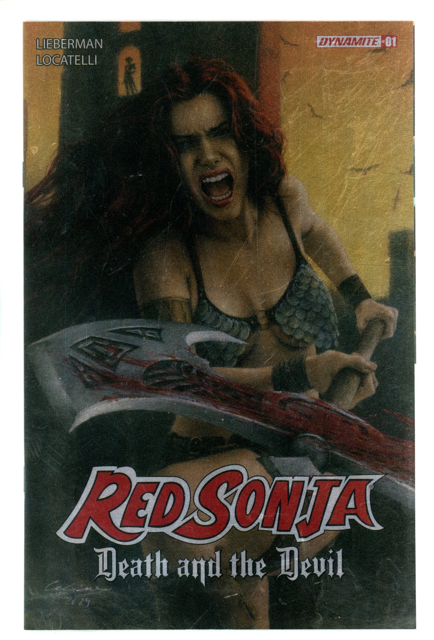 Red Sonja Death And The Devil 1 Celina Foil Incentive Variant (2024)
