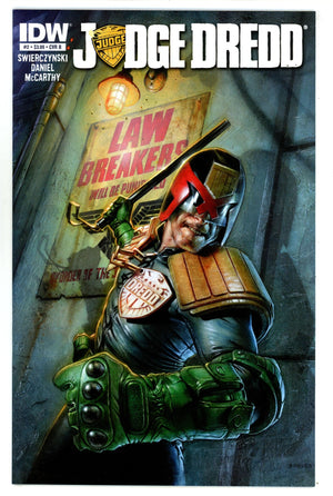 Judge Dredd Vol 4 2 High Grade (2012) Staples Variant