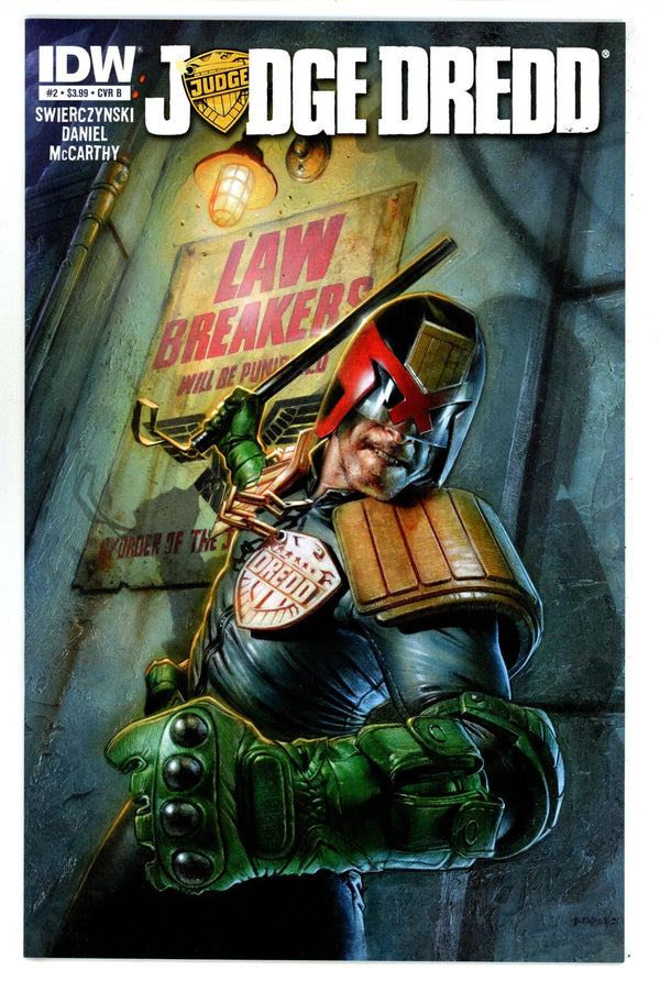 Judge Dredd Vol 4 2 High Grade (2012) Staples Variant