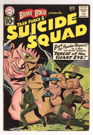 The Brave and the Bold Vol 1 37 VG/FN (5.0) (1961)