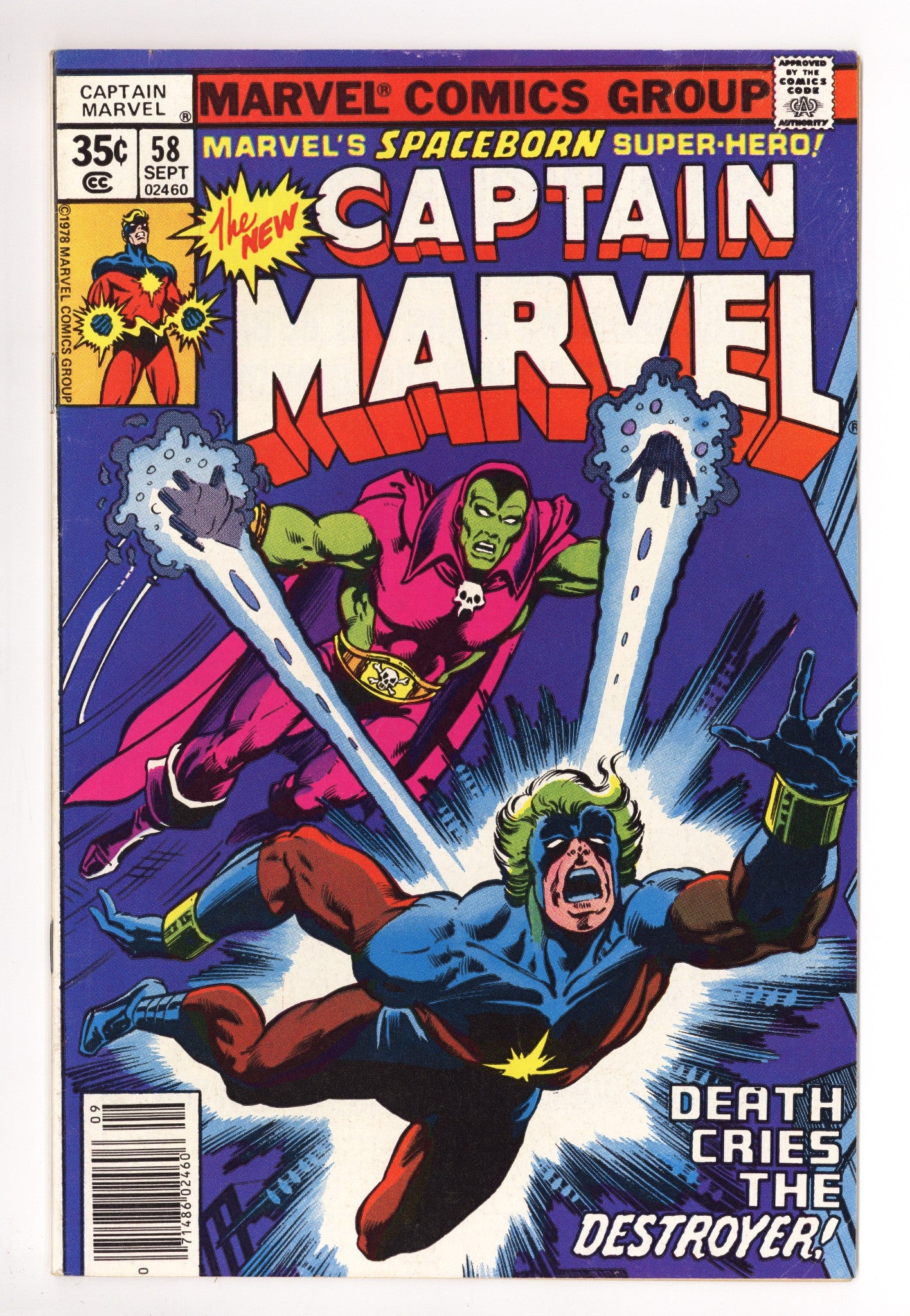 Captain Marvel Vol 1 58 Mid Grade (1978) 