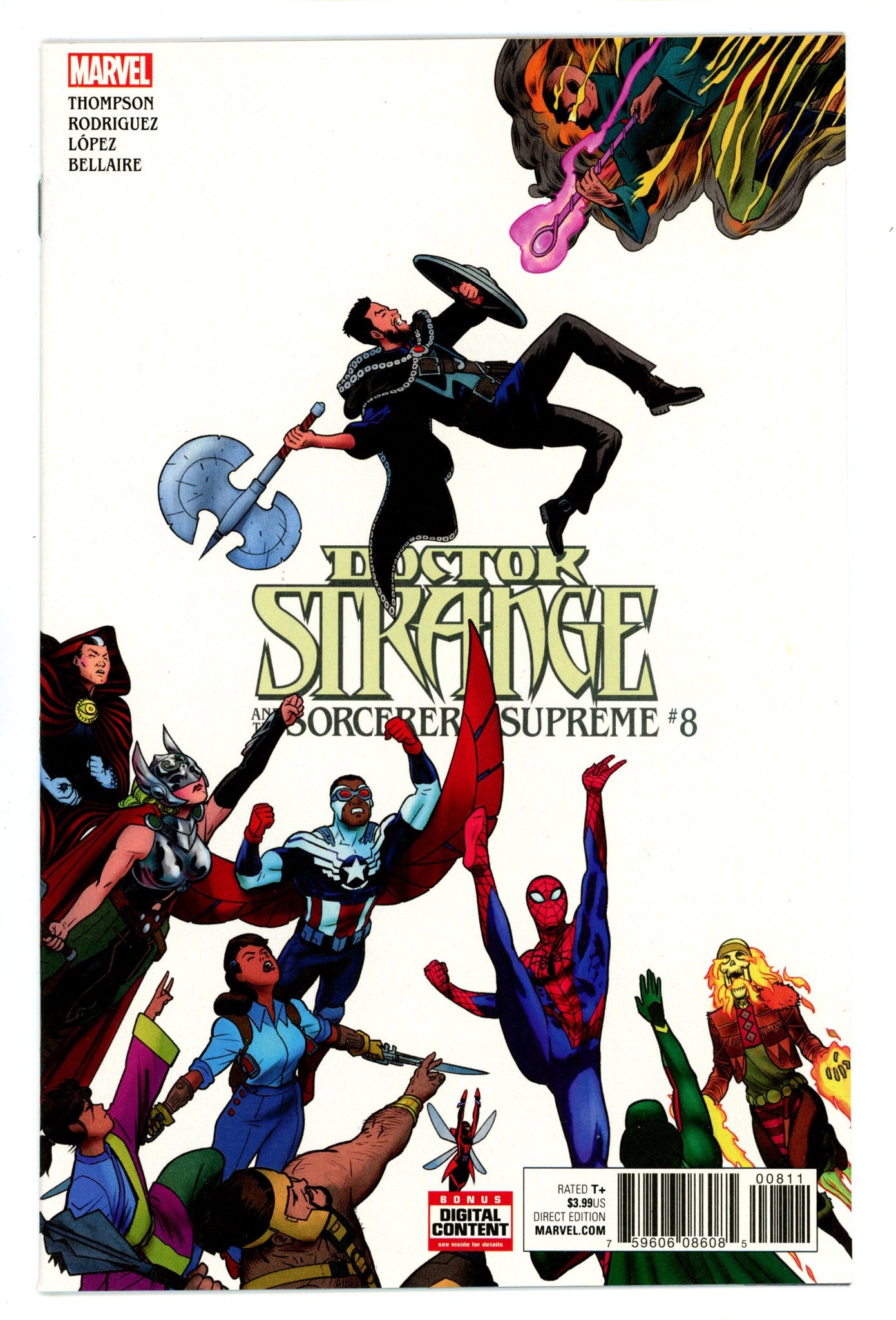 Doctor Strange and the Sorcerers Supreme 8 High Grade (2017) 