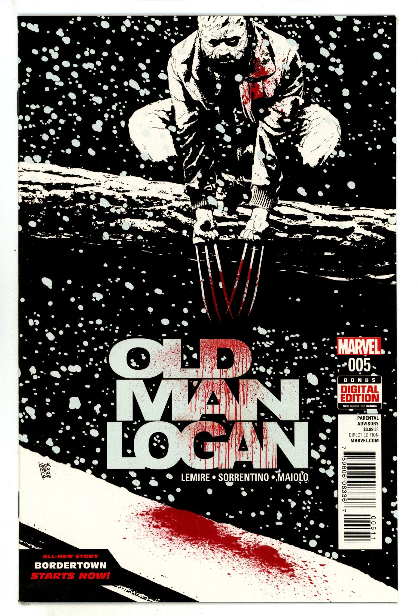 Old Man Logan Vol 2 5 High Grade (2016) 