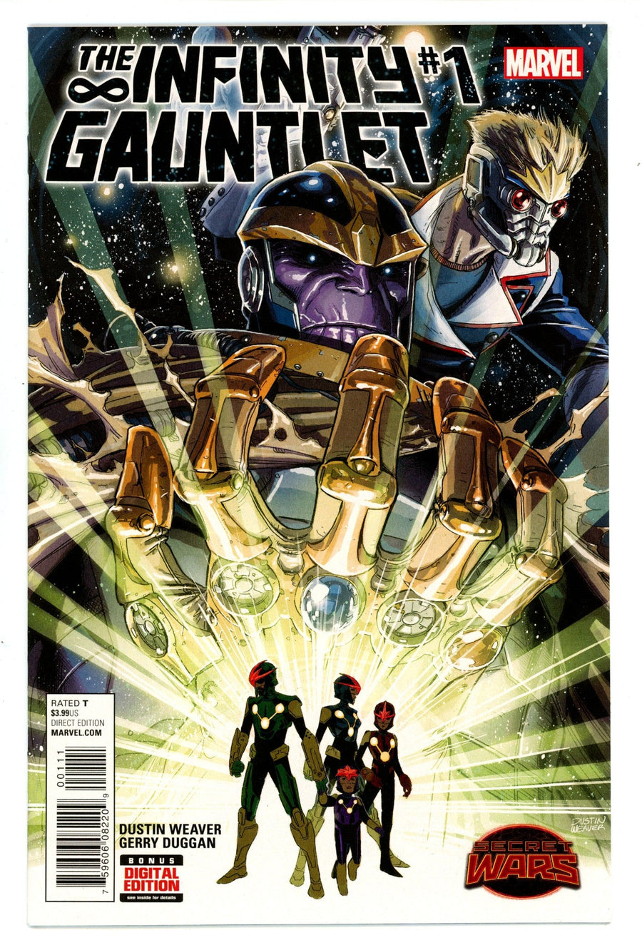 Infinity Gauntlet Vol 2 1  High Grade   (2015)