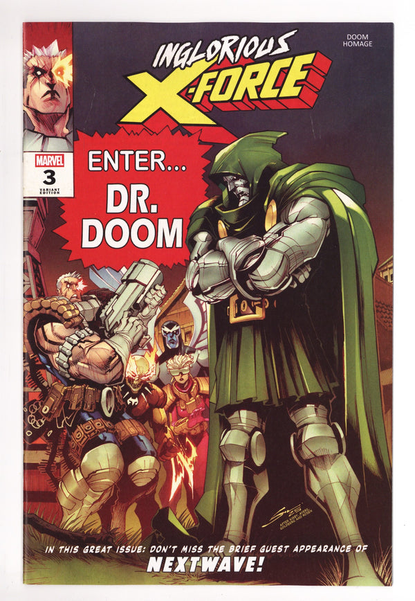 Inglorious X-Force 3 Sandoval Homage Variant (2026)