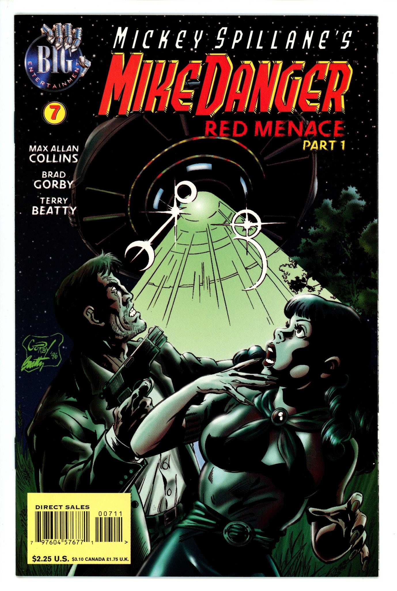 Mickey Spillane's Mike Danger Vol 2 1 (1996)