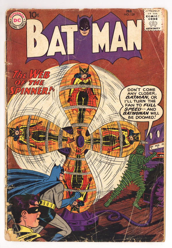 Batman Vol 1 129 GD (2.0) (1960)
