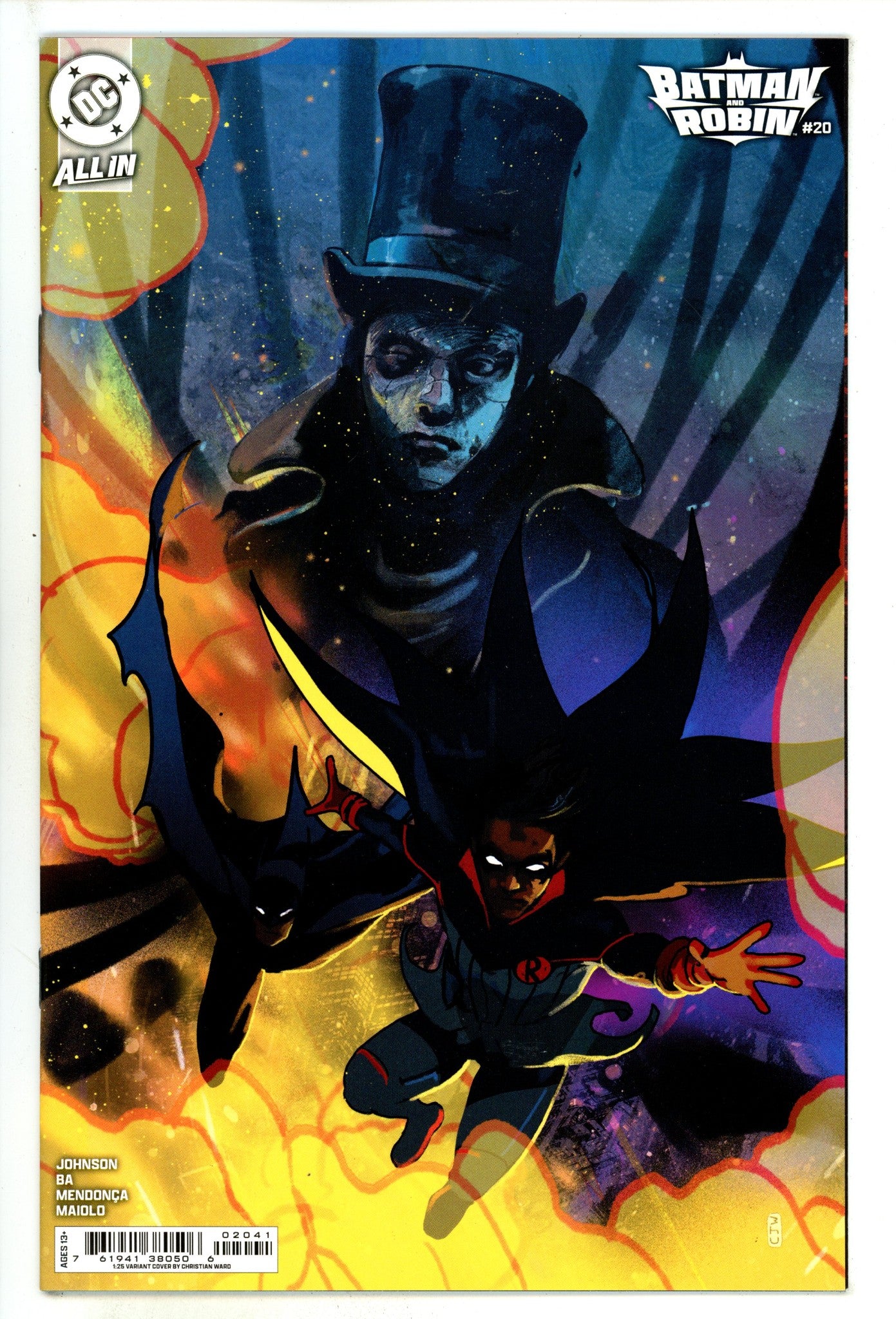 Batman and Robin Vol 3 20 NM (9.4) (2025) Ward Incentive Variant 