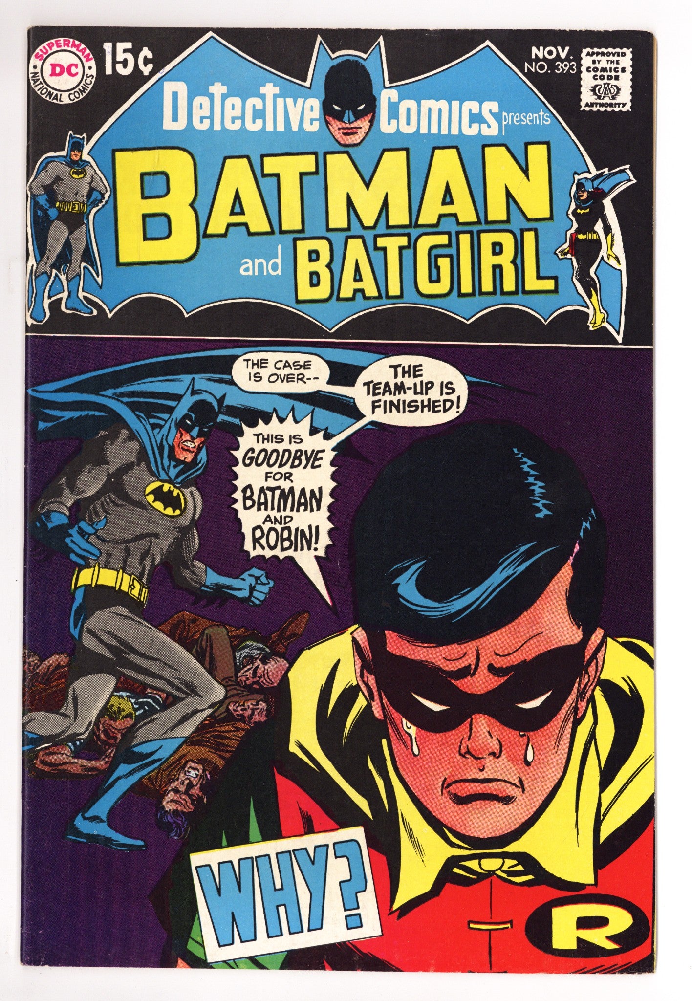 Detective Comics Vol 1 393 VF (8.0) (1969) 