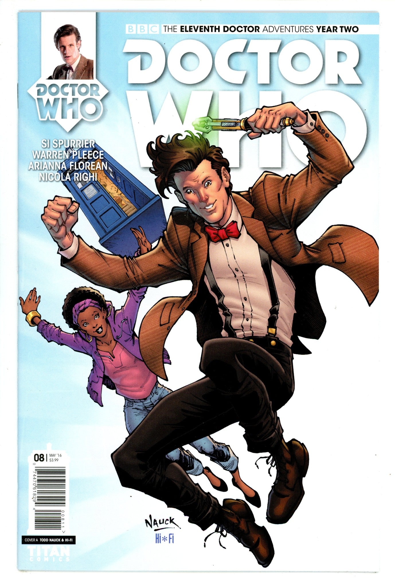 Doctor Who: The Eleventh Doctor, Year Two 8 High Grade (2016) 