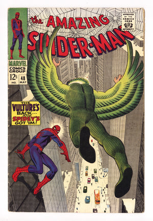 The Amazing Spider-Man Vol 1 48 VG+ (4.5) (1967) 