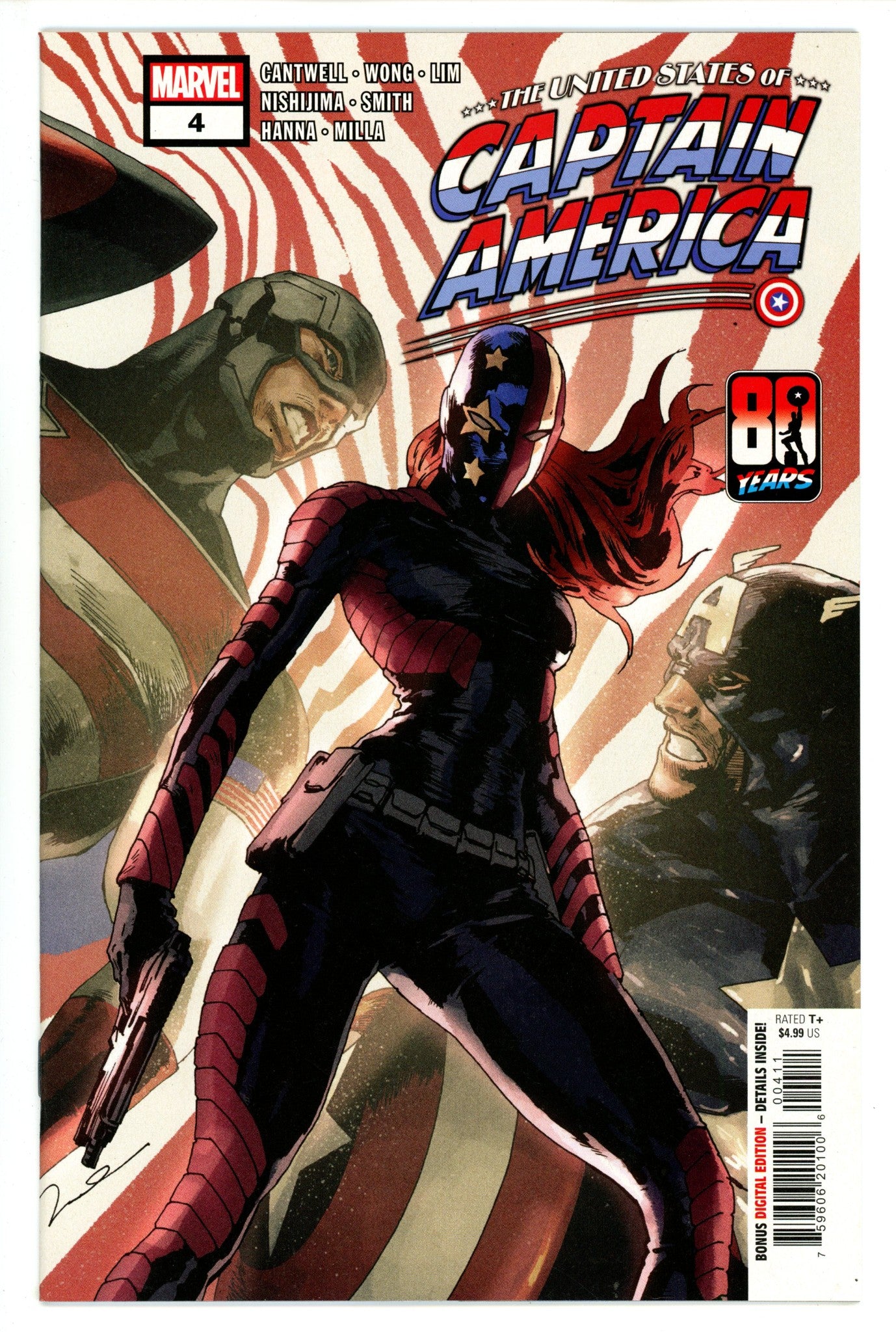 The United States of Captain America 4 High Grade (2021) 