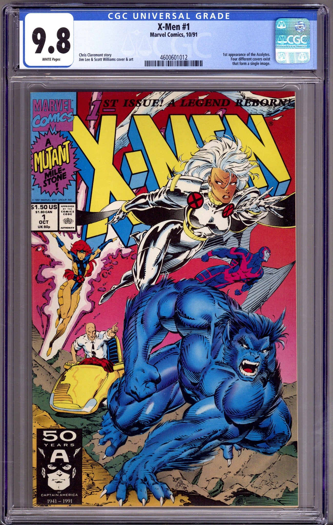 X-Men Vol 1 1 CGC 9.8 (NM/M) (1991) 