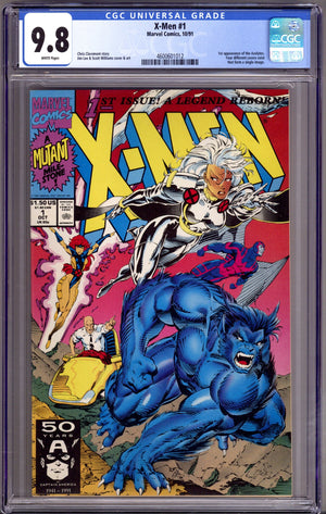 X-Men Vol 1 1 CGC 9.8 (NM/M) (1991)
