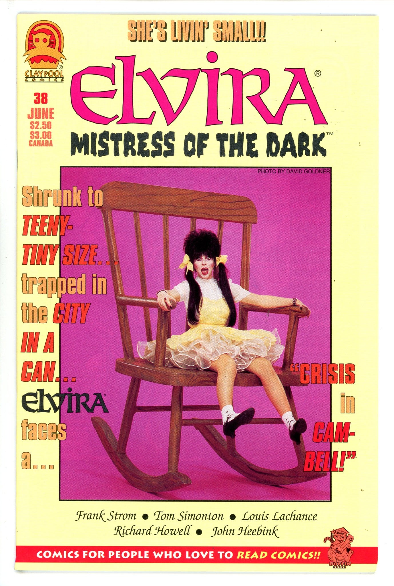 Elvira Mistress of the Dark 38 VF/NM (1996)
