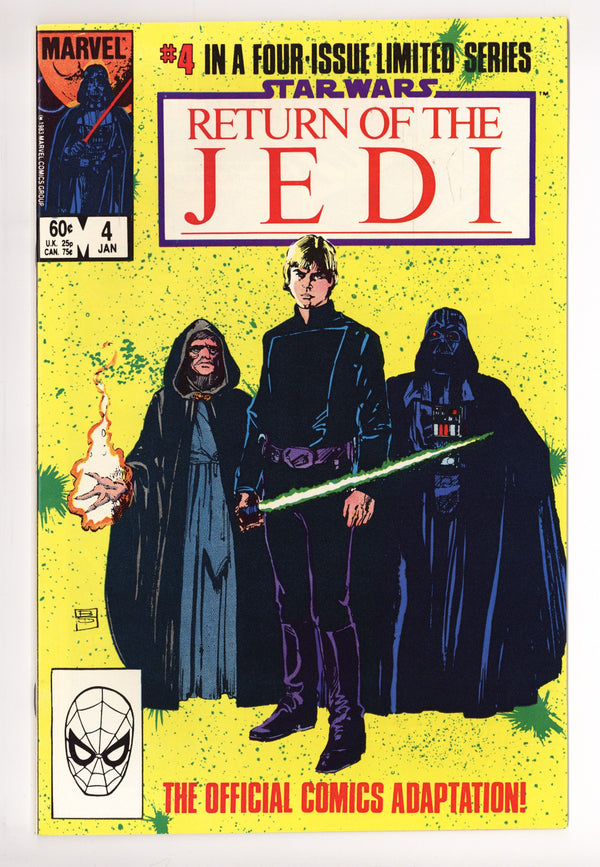 Star Wars: Return of the Jedi 4 VF/NM (9.0) (1984)