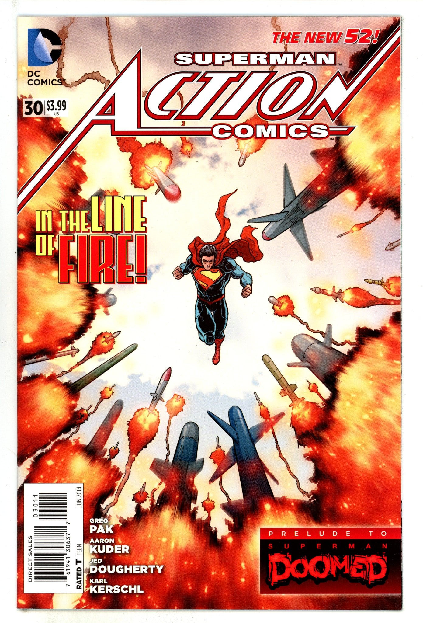 Action Comics Vol 2 30 High Grade (2014) 