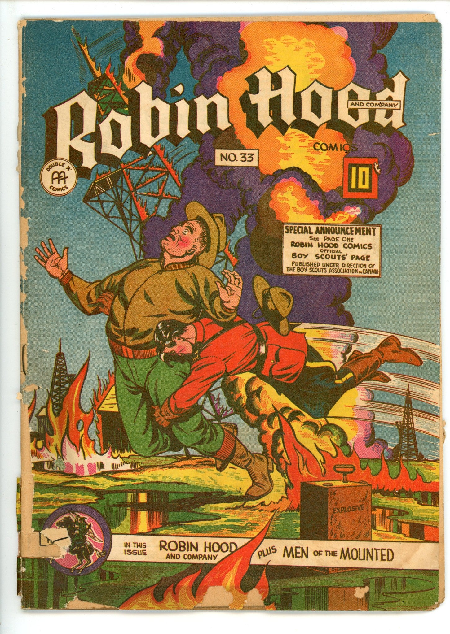 Robin Hood and Company Comics 33 PR (0.5) (1946) Canadian Edition 