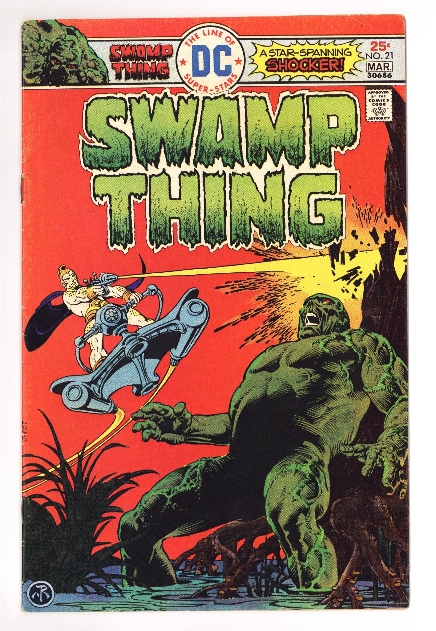 Swamp Thing Vol 1 21 FN- (5.5) (1976) 