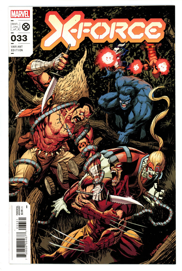 X-Force Vol 6 33 High Grade (2022) Dragotta Variant