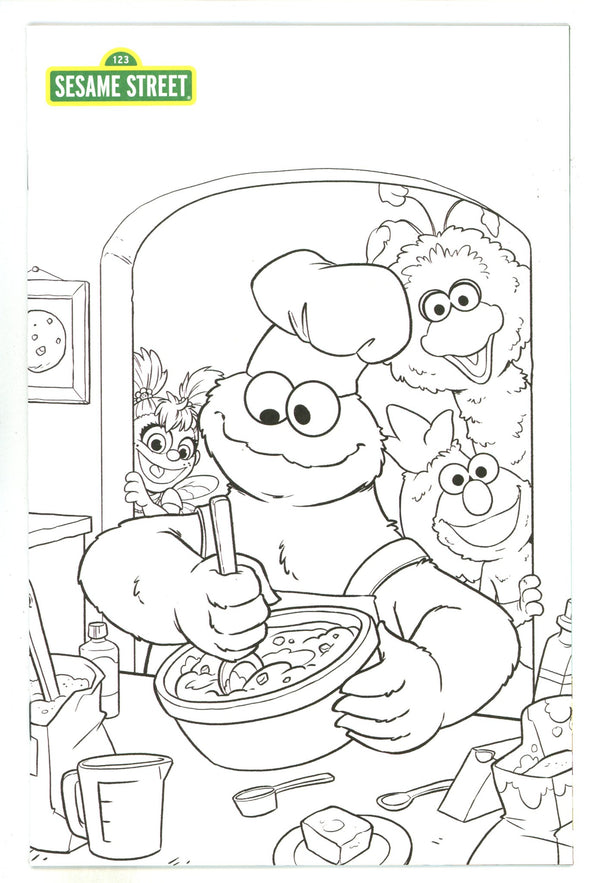 Sesame Street 3 Acton B&W Variant (2024)