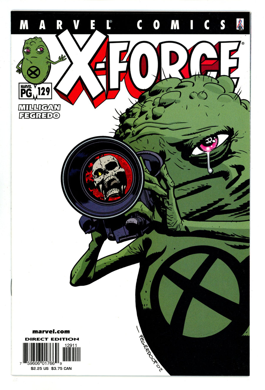 X-Force Vol 1 129 High Grade (2002) 