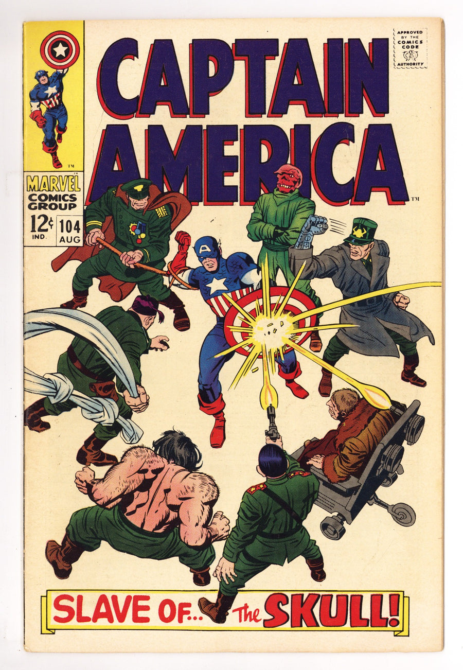 Captain America Vol 1 104 FN (6.0) (1968) 