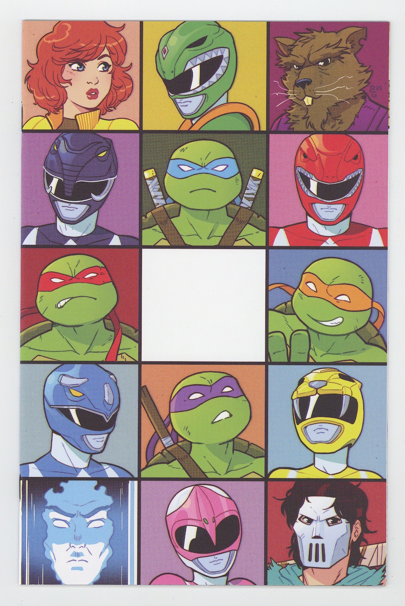 Mighty Morphin Power Rangers / Teenage Mutant Ninja Turtles III 1 Ganucheau Virgin Incentive NM (2025)