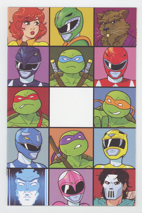 Mighty Morphin Power Rangers / Teenage Mutant Ninja Turtles III 1 Ganucheau Virgin Incentive NM (2025)