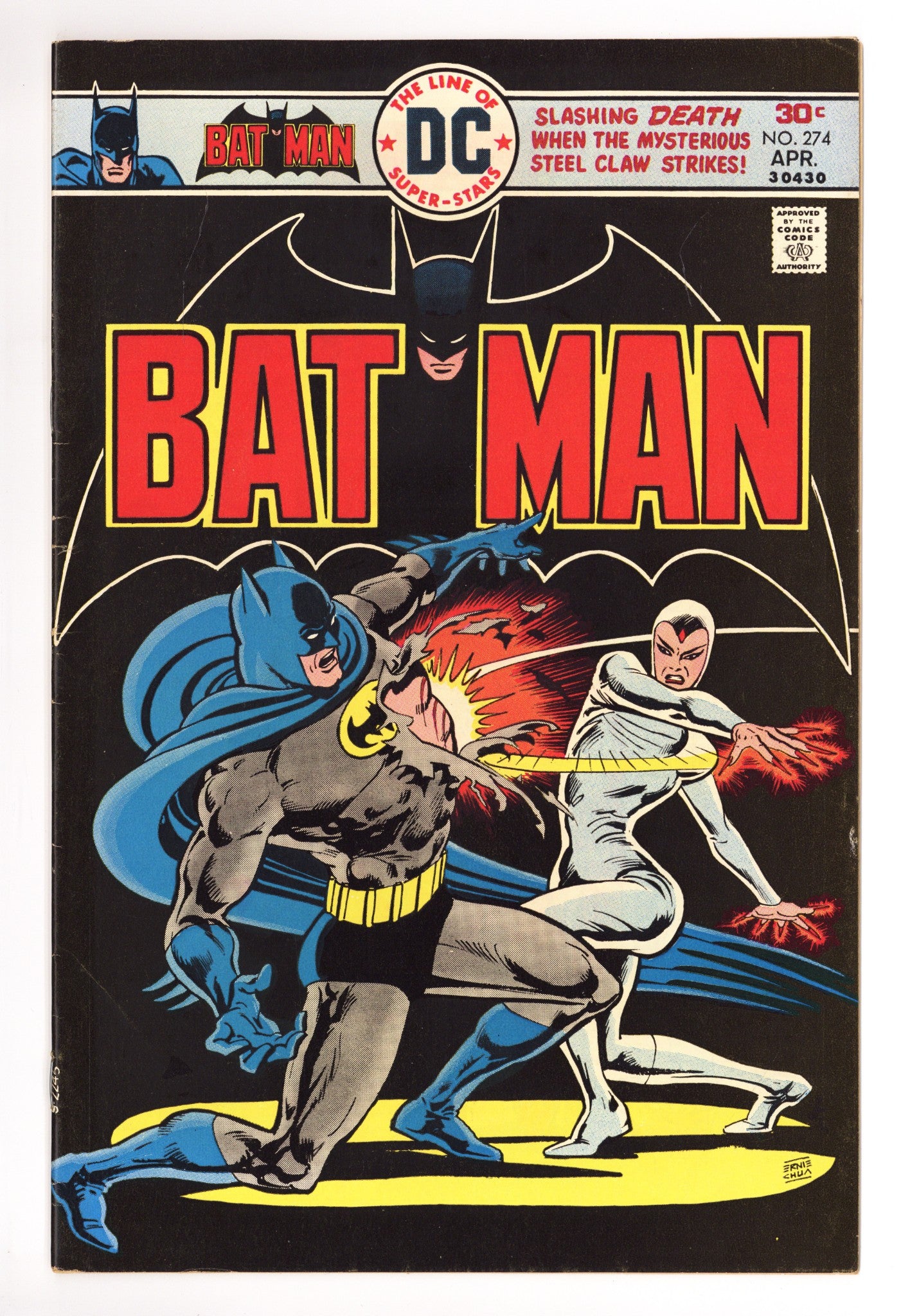 Batman Vol 1 274 FN+ (6.5) (1976) 