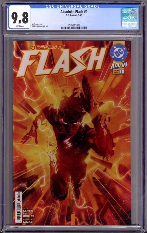 Absolute Flash 1 CGC 9.8 (NM/M) (2025)