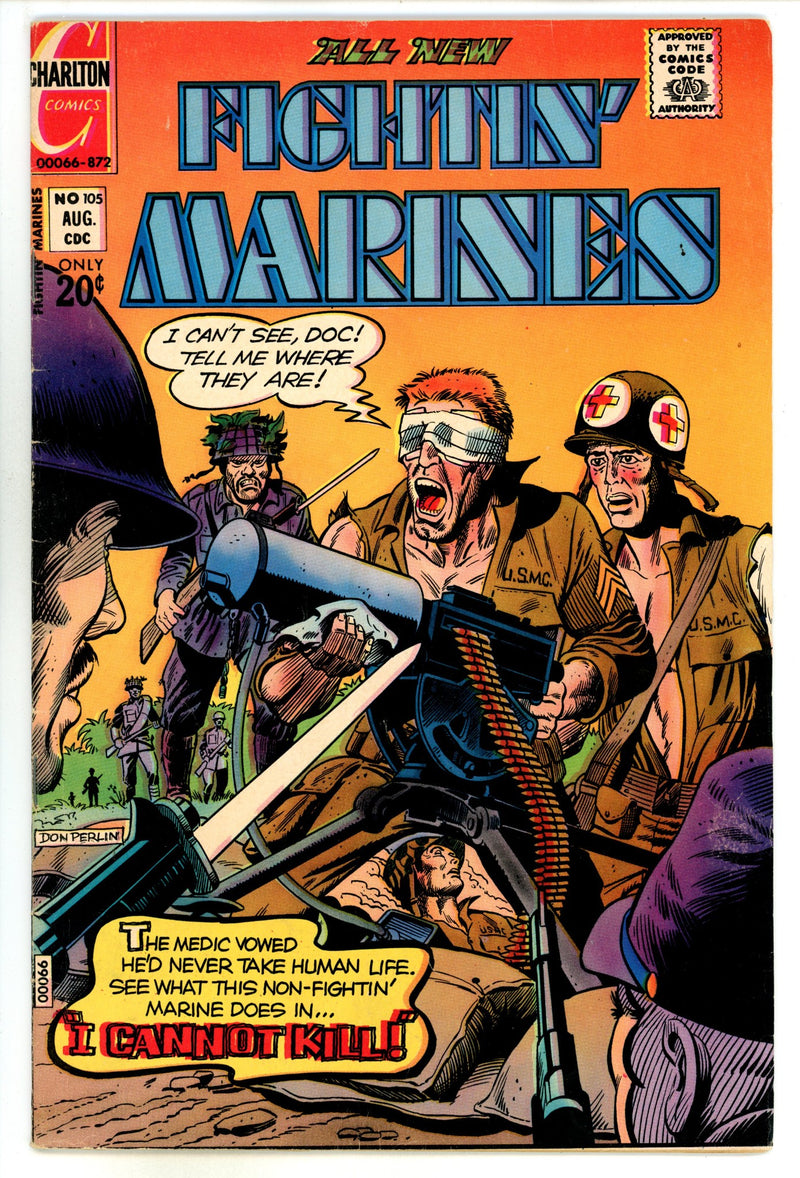 Fightin' Marines 105 VG/FN (5.0) (1972) 