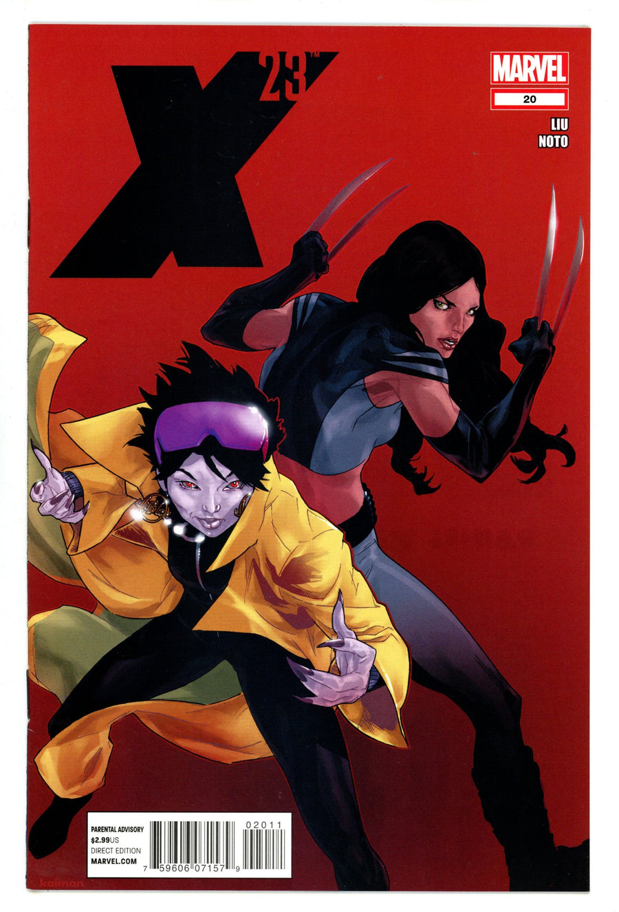 X-23 Vol 3 20 High Grade (2012) 