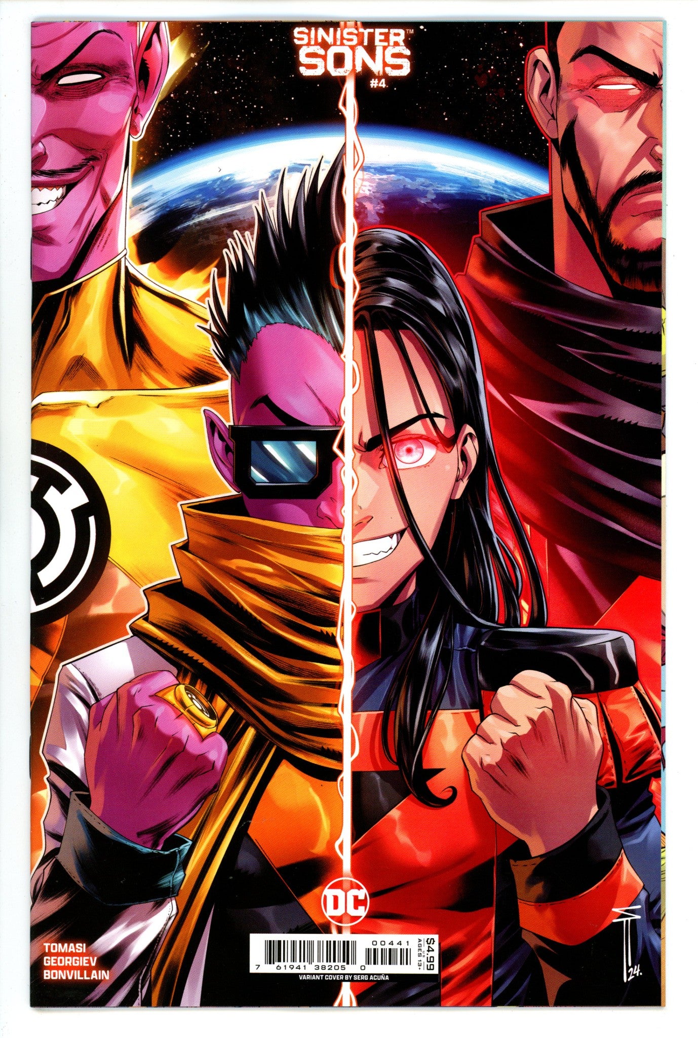 Sinister Sons  4 Acu√±a  Variant   (2024)