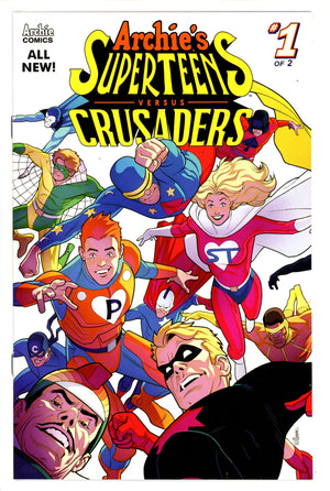 Archie's Superteens versus Crusaders 1 High Grade (2018)