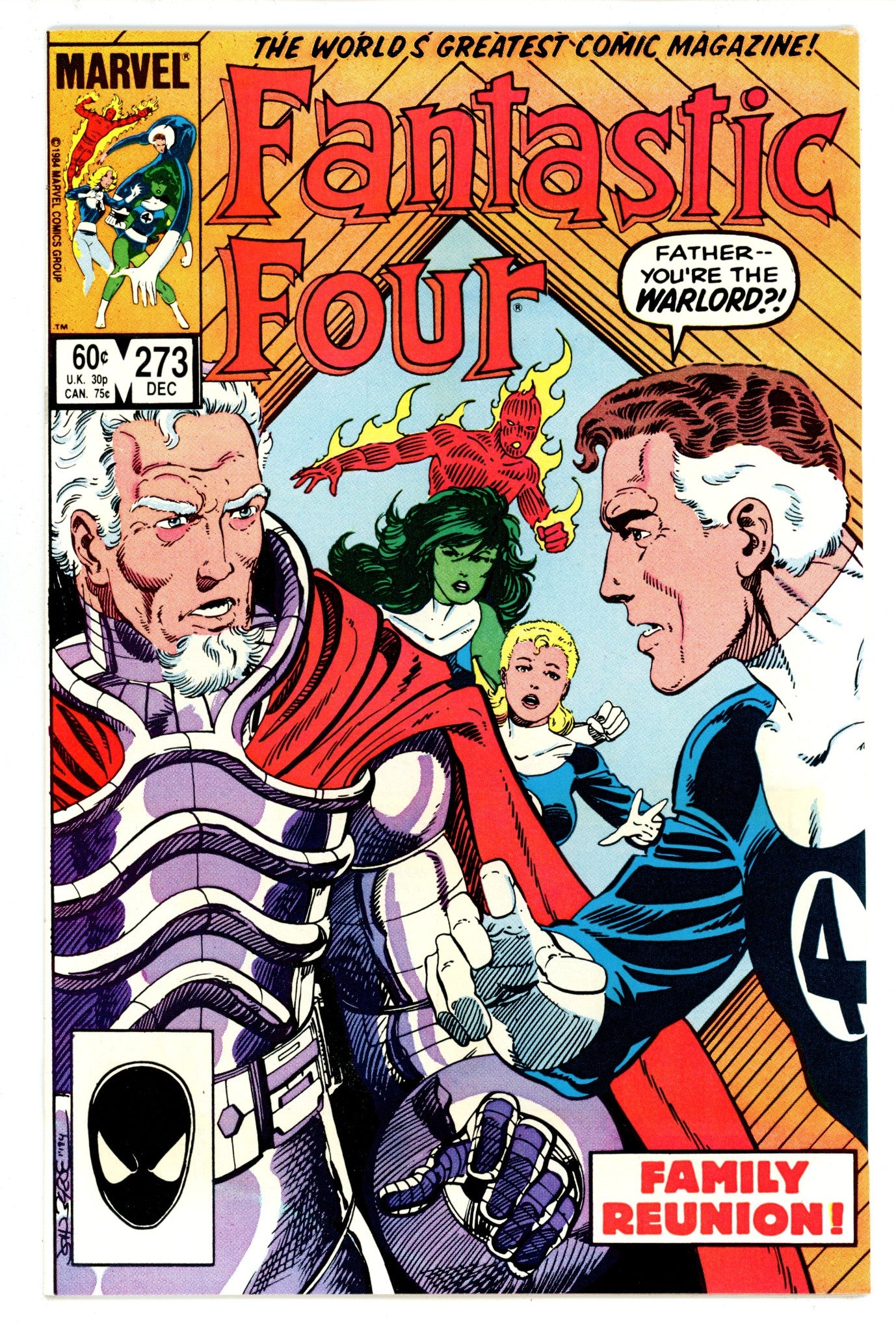 Fantastic Four Vol 1 273 NM- (9.2) (1984) 